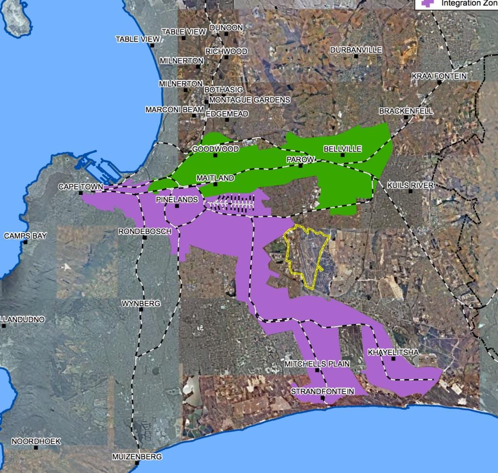 mapa ng goodwood Cape Town