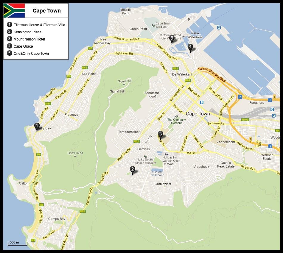 mapa ng kensington Cape Town