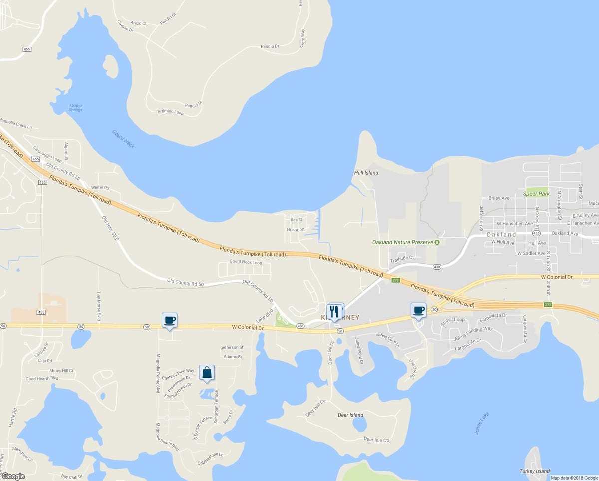 mapa ng killarney hardin