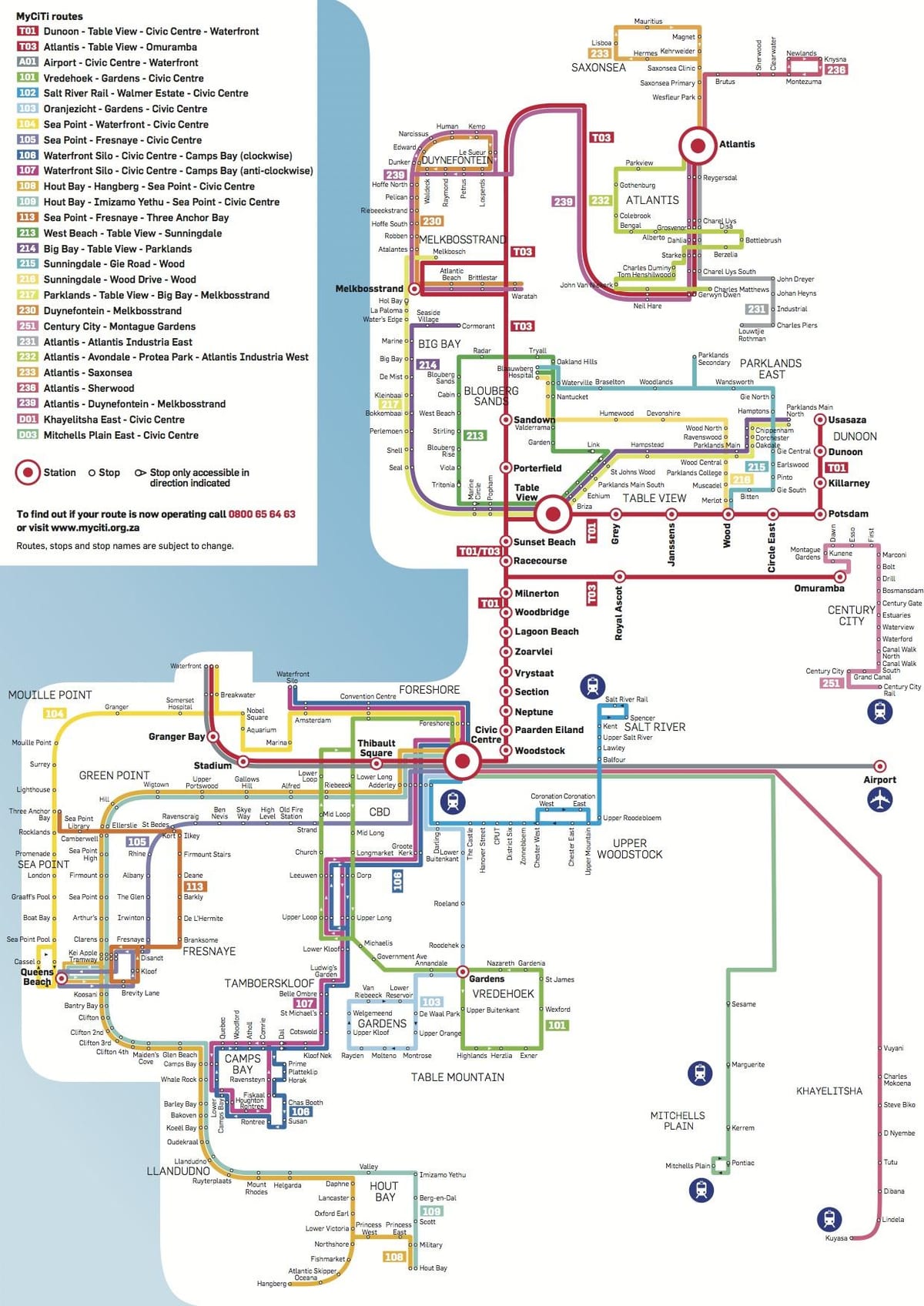mapa ng myciti
