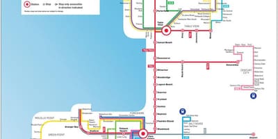 Cape Town myciti bus ruta ng mapa