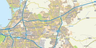 Bellville Cape Town sa mapa