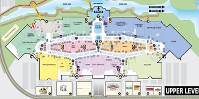 Mapa ng kanal lakad mapa Cape Town