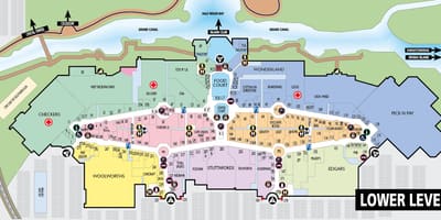 Canal lakad shopping centre mapa