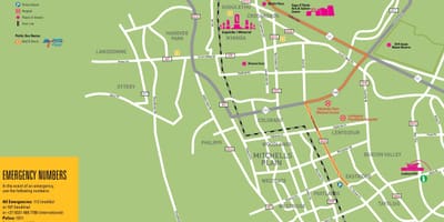 Mapa ng cape flats