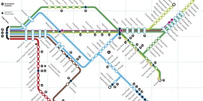 Cape Town station mapa