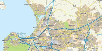 Mapa ng edgemead Cape Town