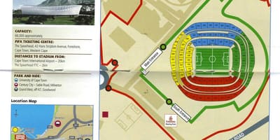 Mapa ng berdeng mga punto stadium