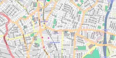 Mapa ng lansdowne Cape Town