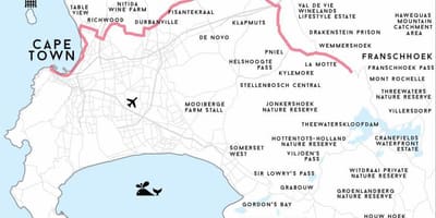 Mapa ng richwood Cape Town 