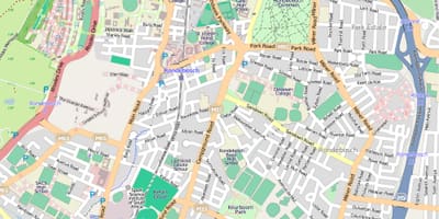 Mapa ng rondebosch Cape Town